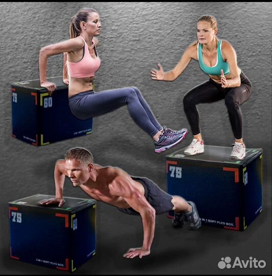 Куб, Тумба, плиобокс для прыжков