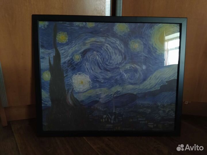 Картина Ван Гог в рамке