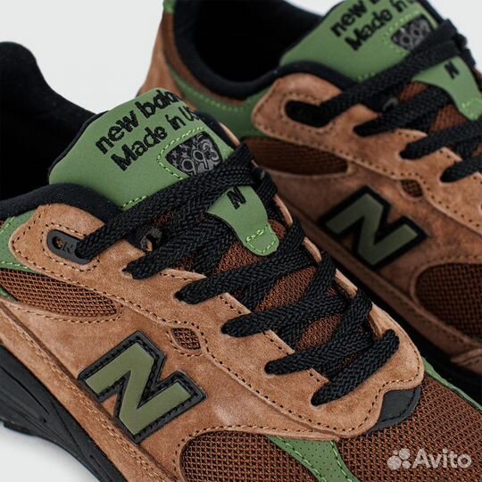 Кроссовки New Balance 993 Brown Green