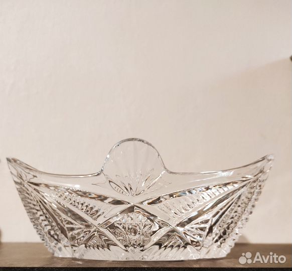 Ваза хрустальная СССР