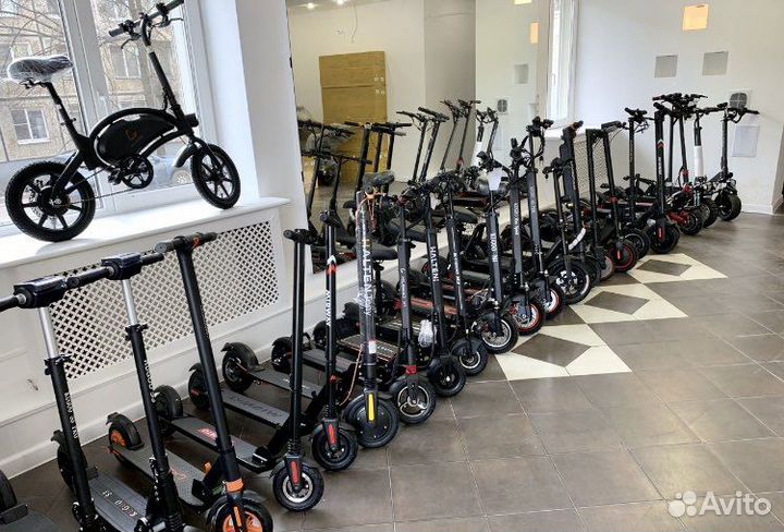 Электросамокат для взрослых и детей