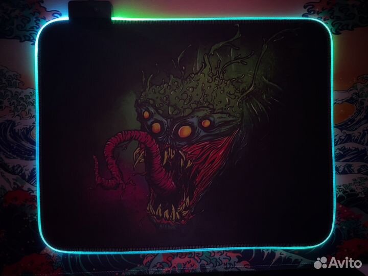 Коврик для мышки Zet Gaming с подсветкой RGB