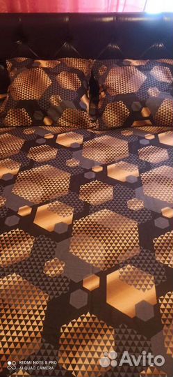 Постельное белье 2 х спальное новое, евро