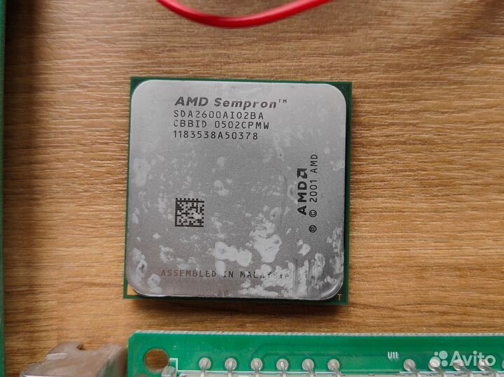 Мат. плата Ep-8npaj, процессор sempron (лотом)