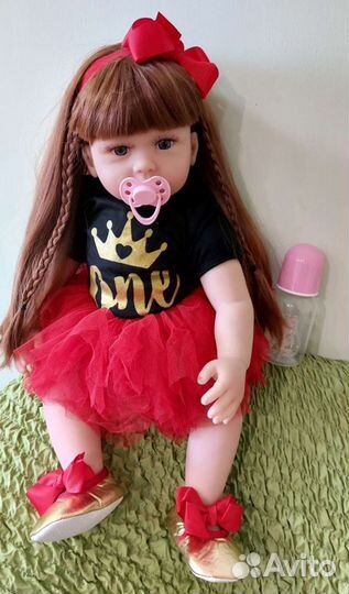 Кукла реборн Диана, 56 см