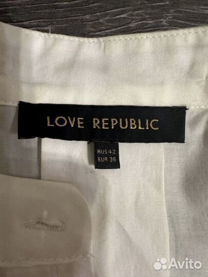 Блузка хлопковая Love Republic