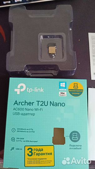 Usb wifi адаптер TP-link для пк или ноутбука