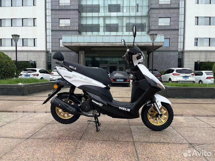 Скутер wels NEW choke 50(80) CC