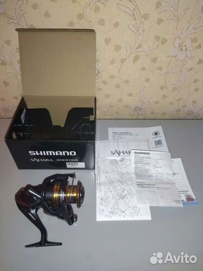 Катушка shimano sahara 3000DH/4000XG/5000XG