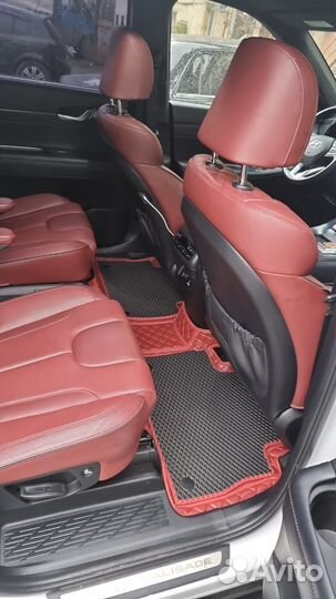 Коврики из экокожи. Пошив