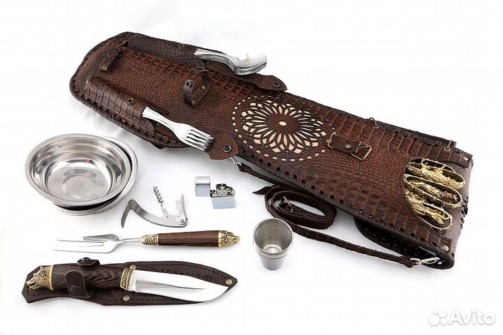 Набор шампуров подарочный Викинг