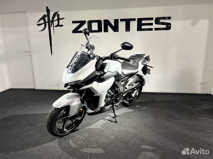 Дорожный мотоцикл Zontes ZT350-X silver новый