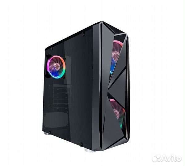 Корпус 1Stplayer Firerose F4 3xLED Fan ATX (Новые)