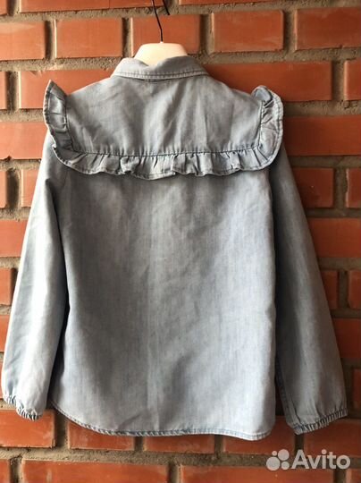 Рубашка джинсовая для девочки