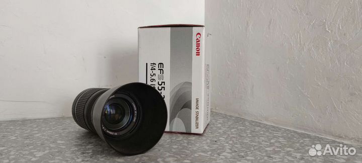 Объектив canon ef s 55 250mm