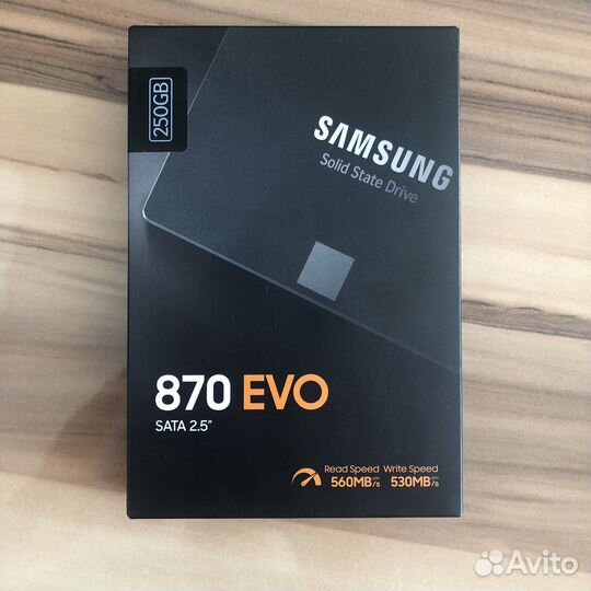 Ssd samsung 870 evo 250gb SATA 2.5”