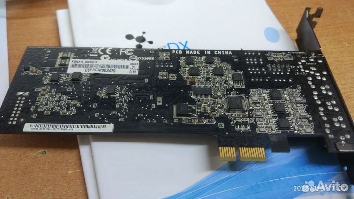 Звуковая карта Asus PCI-E Xonar DX/XD (asus AV100)