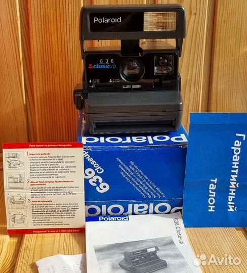 Фотоаппарат Polaroid 636 CloseUp Film. Новый