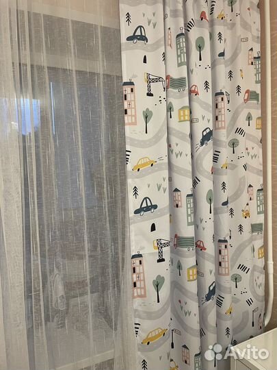 Шторы + тюль