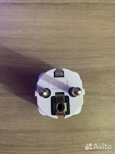 Переходник британская вилка (тип G) на евро