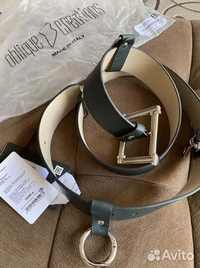 Ремень женский кожаный