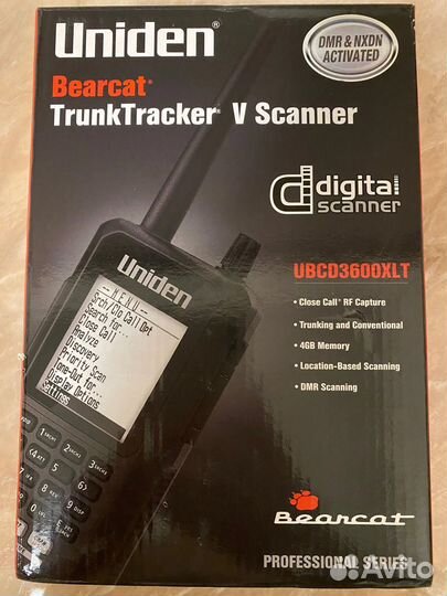 Цифровой Радиосканер Unidet ubcd 3600XLT