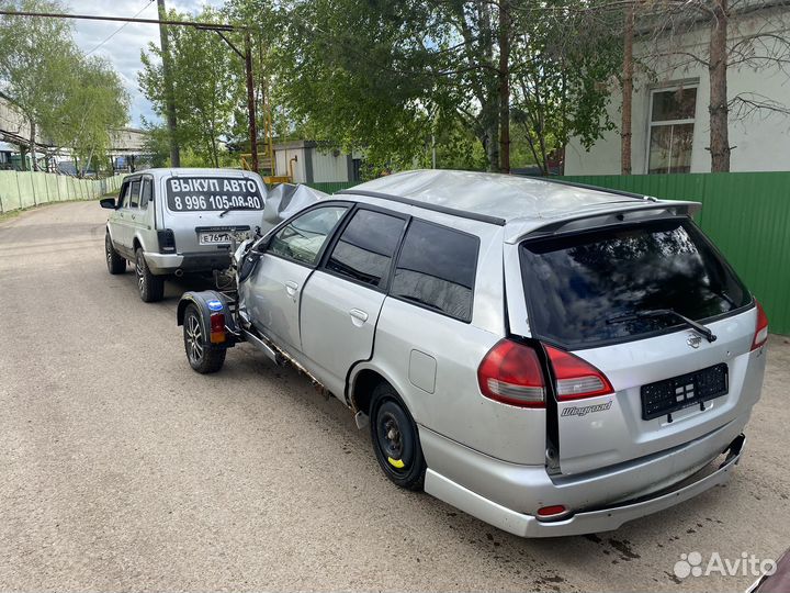 Разбор Nissan Wingroad 11 кузов QG15 2wd