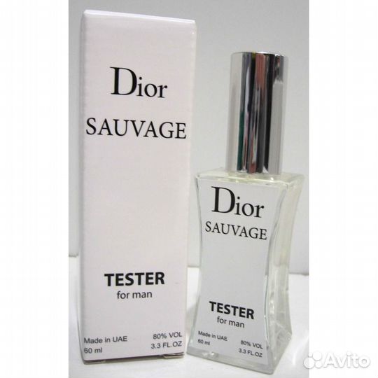 Духи мужские Christian Dior Sauvage тестер 60 ml