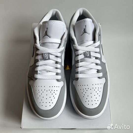 Air Jordan 1 Low Wolf Grey DC0774-105 AJ1 Dior