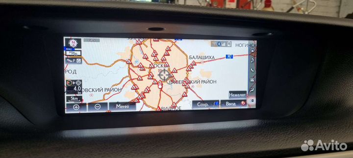 SD карта навигации Lexus Toyota карты 2024 лето