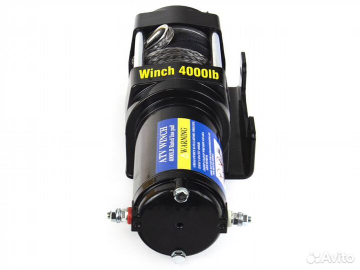 Лебедка для квадроцикла 4000 lb синтетический трос