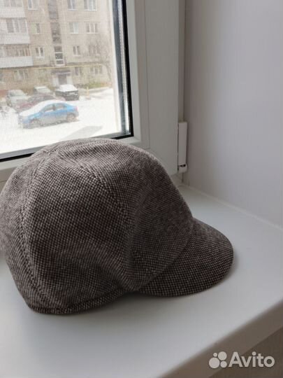 Кепка женская осенняя серая