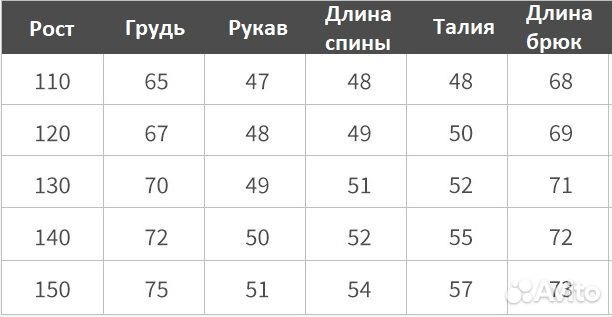 Детское теплое термобелье xintown. Синий (130 см)