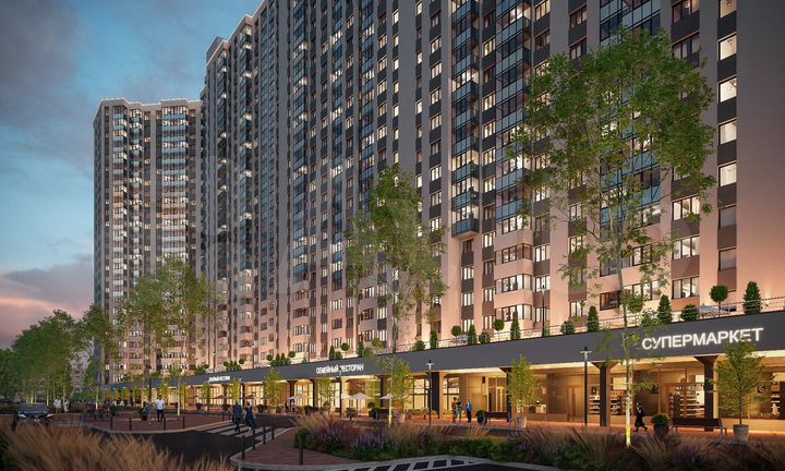 2-к. квартира, 78,1 м², 17/25 эт.