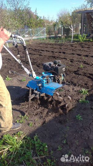 Мотоблок с дизельным двигателем prorab