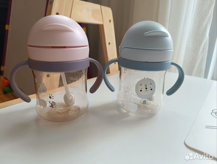 Поильник с трубочкой