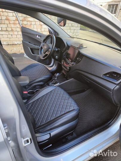 Автомобильные чехлы Автопилот экокожа ромб