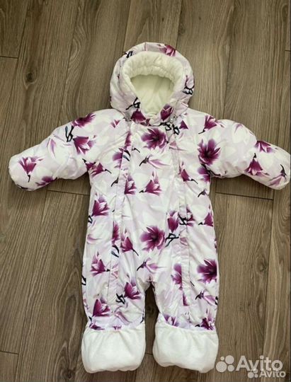 Зимний комбинезон для девочки 80
