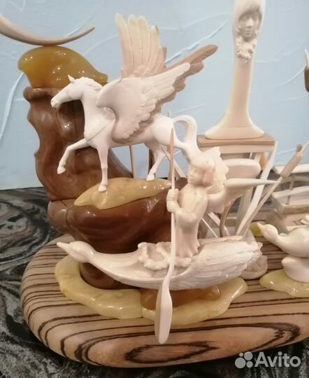 Малая скульптура бивень мамонта