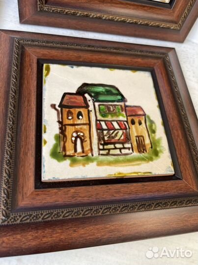 Картины панно авторская надглазурная роспись