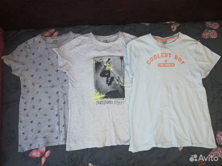 Вещи пакетом на мальчика 146-152 рост