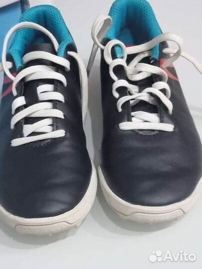 Детские футбольные бутсы 27р. р.(черные)