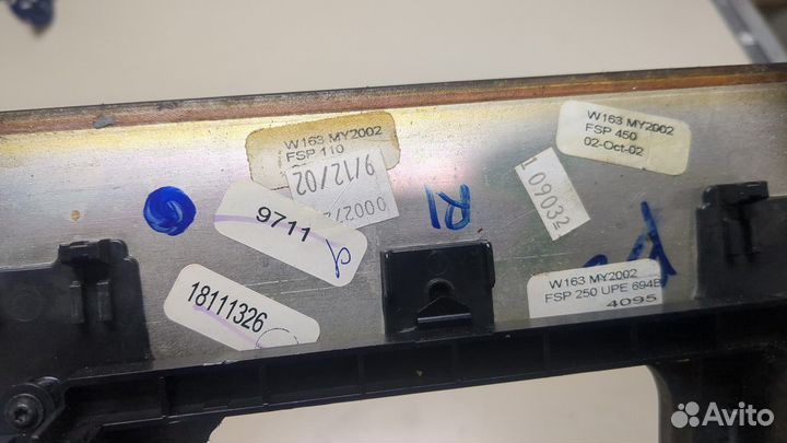 Рамка под кулису Mercedes ML W163