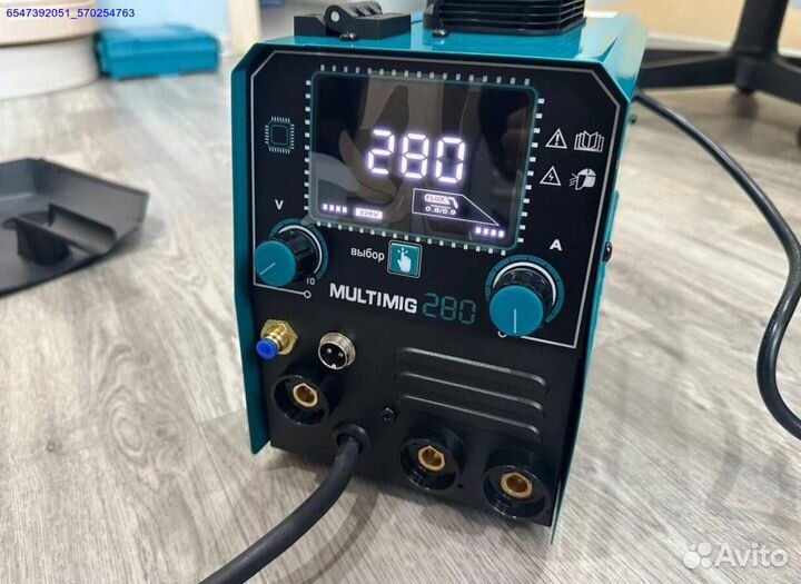 Сварочный аппарат роторм 4в1 mma mig flux lift tig (Арт.46127)