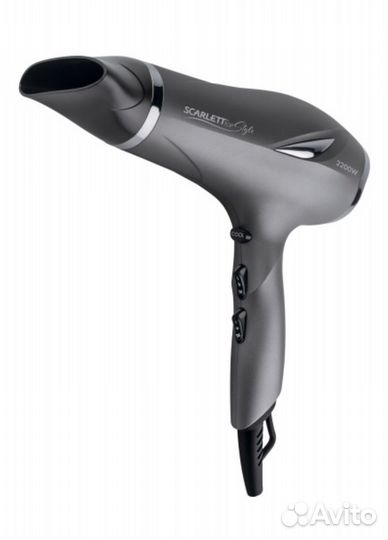 Фен Scarlett с ионизацией. Новый. 2200 Вт