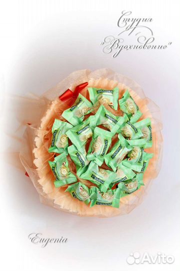 Букеты из конфет