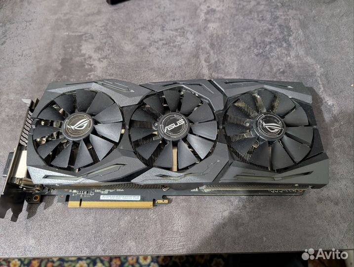 Видеокарта Asus 1070 Strix Gaming 8Gb