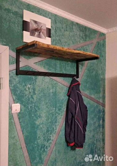 Вешалка в прихожую лофт