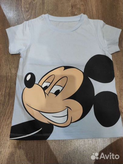 Футболка С микки маус, новые 98-104