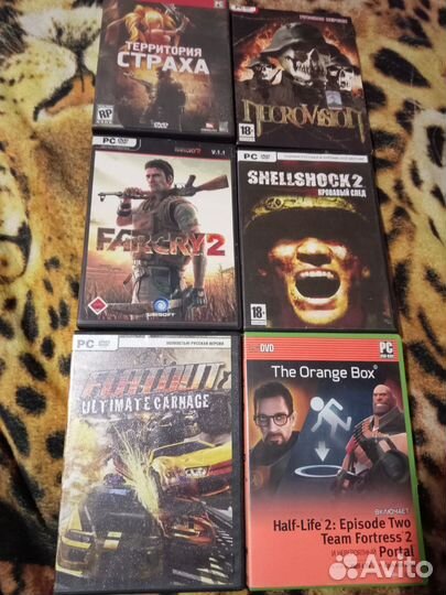 Компьютерные игры на дисках